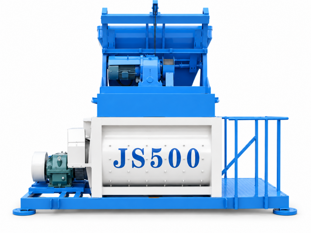 Двухвальный Бетоносмеситель JS 500